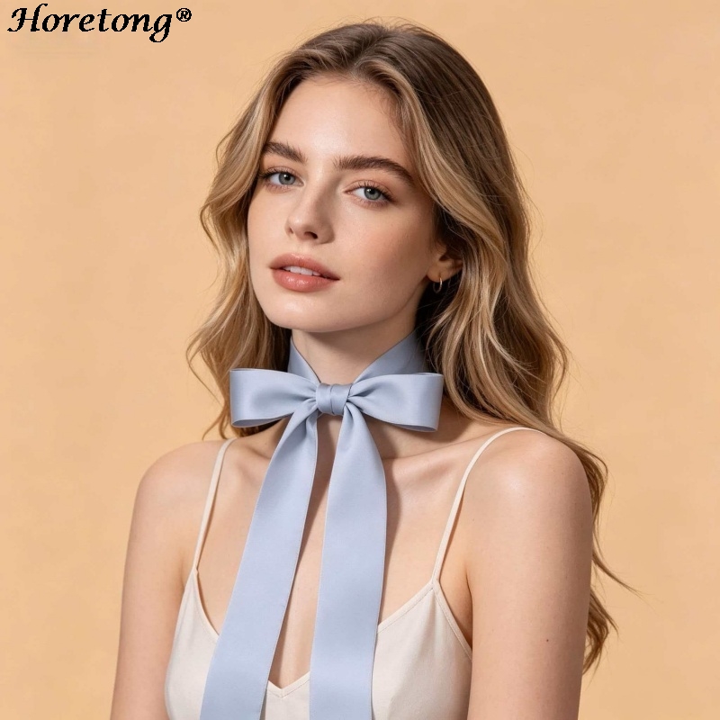Women Fashion Necktie - Horetong 2026 Syal Satin Baru 190cm