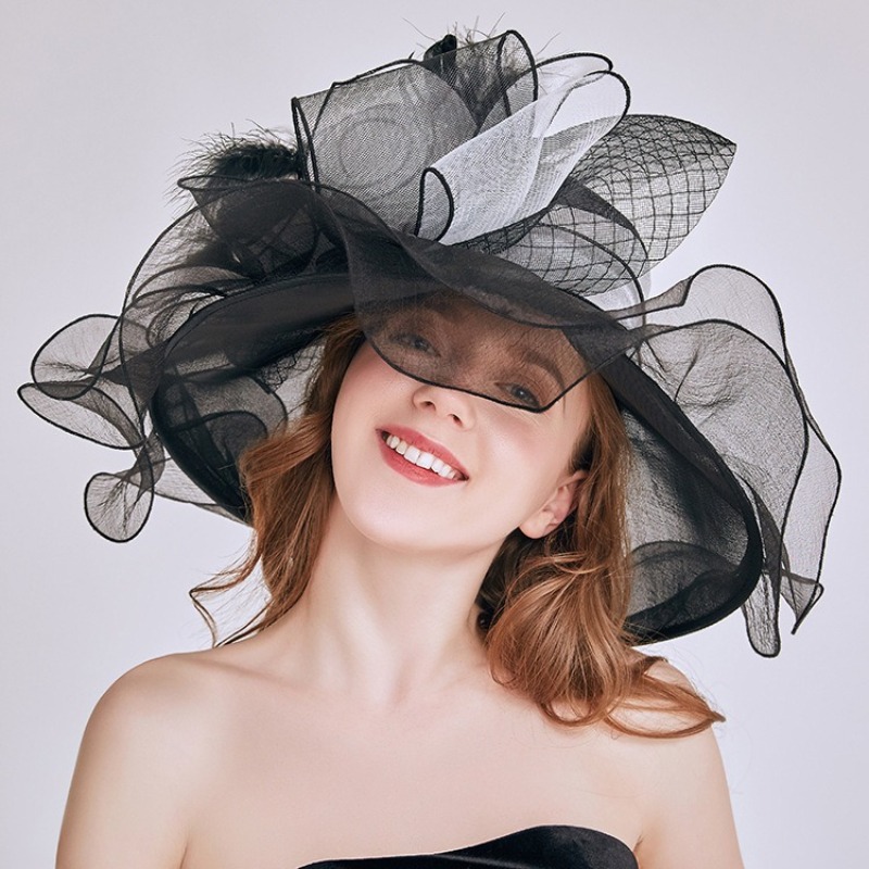 Women'S Fashion Kentucky Derby - Topi Fascinator Bunga Modis untuk Wanita,