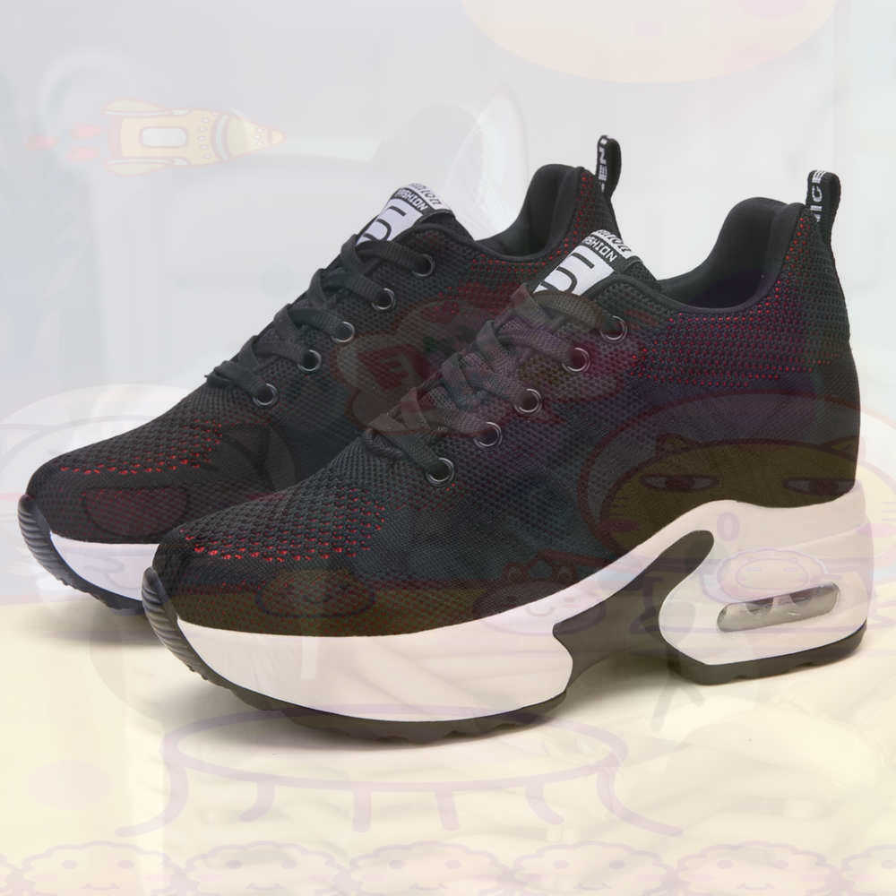 Women Fashion Over The Years - Merah Ukuran 36 Sepatu Wanita Tenis