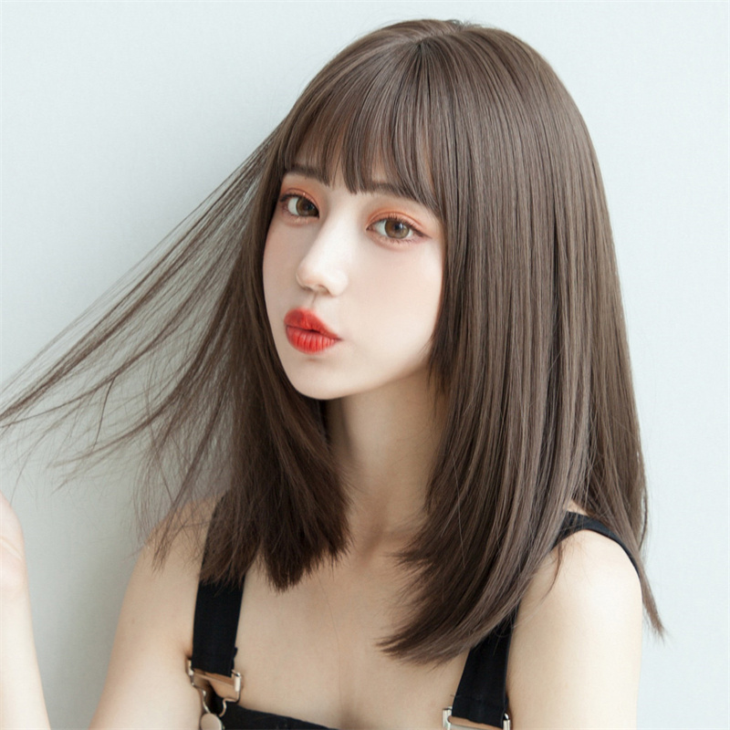 Women'S Fashion Korea - Ekstensi rambut gaya Korea Wig wanita