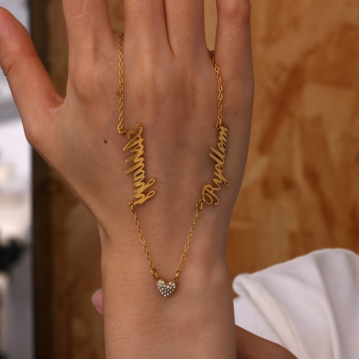 Kalung Dua Nama Kustom untuk W - Women Fashion Names ulasan dan harga