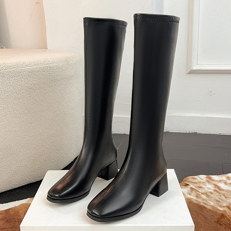 Sepatu Bot Panjang Wanita Disk - Women'S Fashion Knee High Boots ulasan dan harga