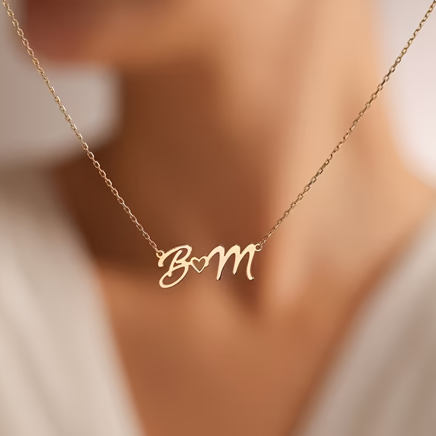 Kalung Nama Kustom untuk Wanit - Women Fashion Names ulasan dan harga