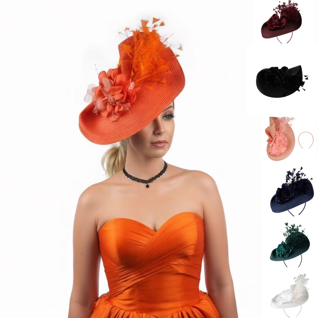 Topi Fascinator Bulu Jerami 20 - Women'S Fashion Kentucky Derby ulasan dan harga