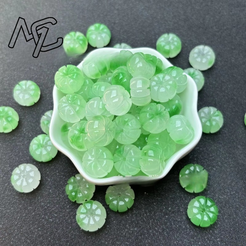 10 Buah Manik-manik Labu Giok  - Women'S Fashion Jewellery ulasan dan harga