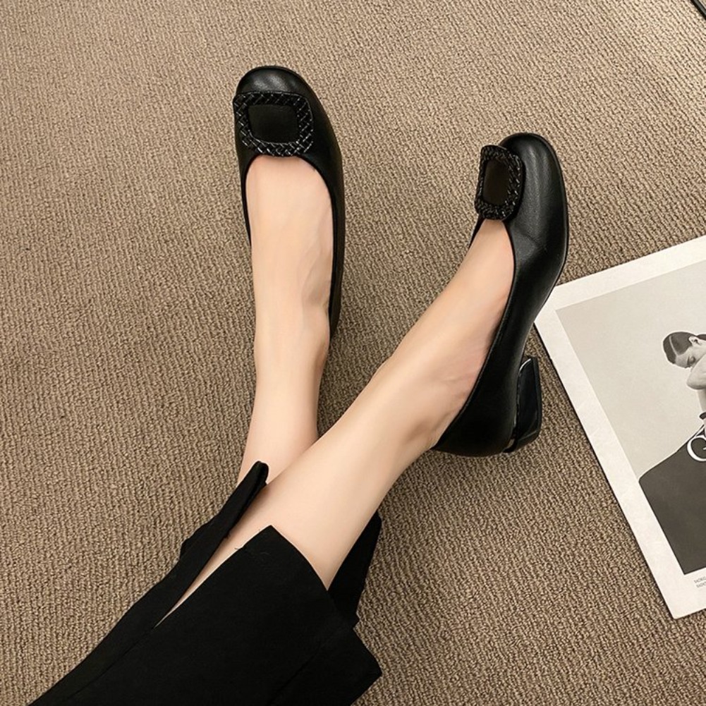 Sepatu Kulit Wanita dengan Sol - Women'S Fashion Shoes ulasan dan harga
