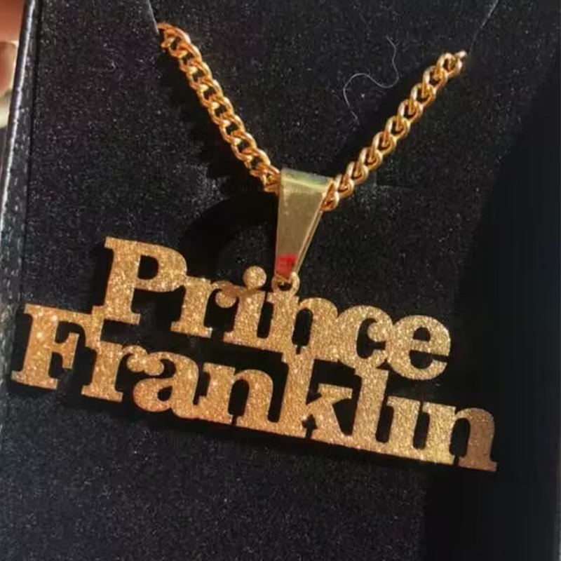 Kalung nama buram kustom untuk - Women Fashion Names ulasan dan harga
