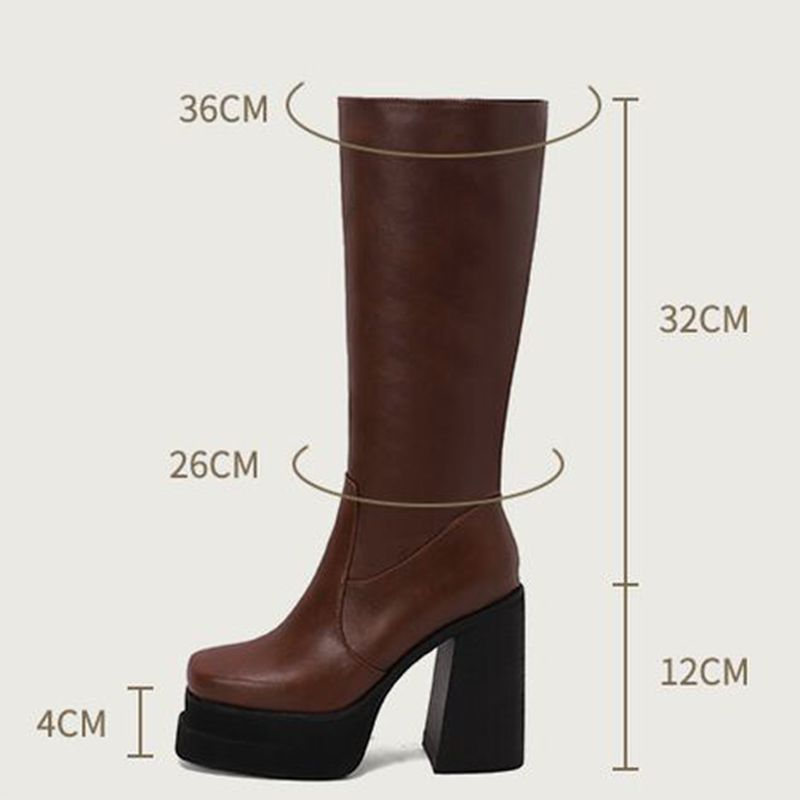 Sepatu Bot Tinggi Wanita ORCHA - Women'S Fashion Knee High Boots ulasan dan harga